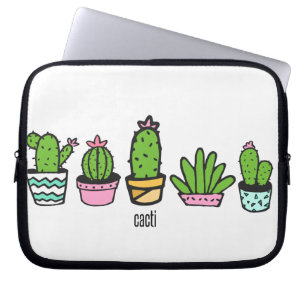 Capa Para Notebook agrupamento de cactos