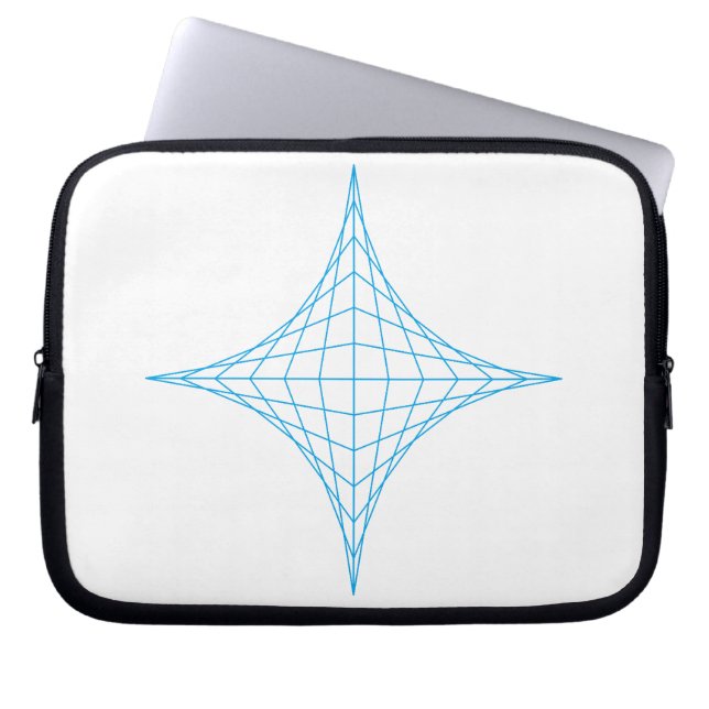 Capa Para Notebook Água (azul) (Frente)