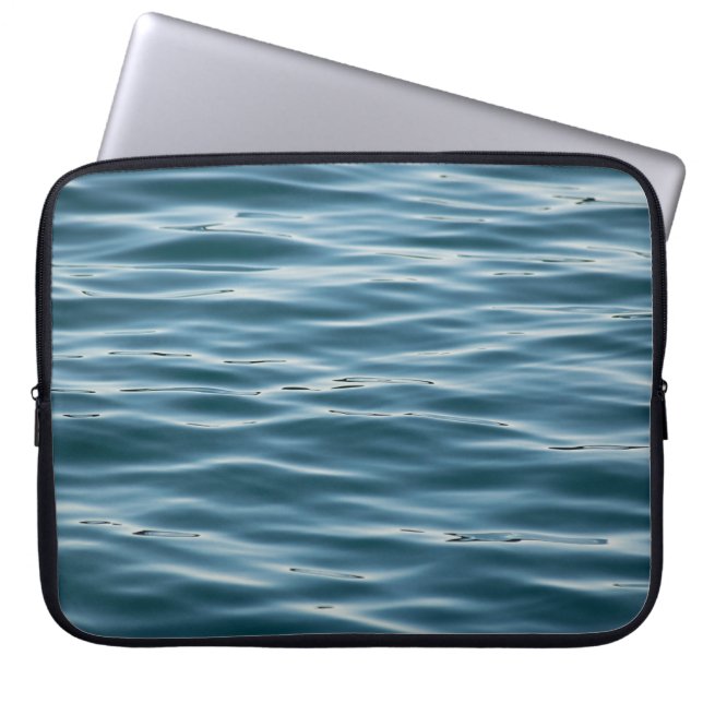 Capa Para Notebook Água do mar de manhã (Frente)