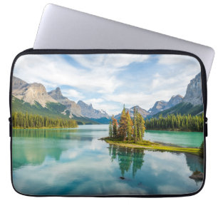 Capa Para Notebook Água Lago Maligne, Parque Nacional de Jasper, Ca