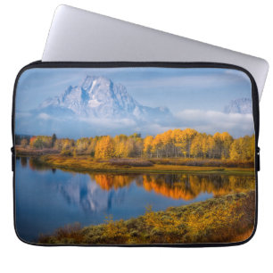 Capa Para Notebook Água Oxbow Bend Jackson Wyoming
