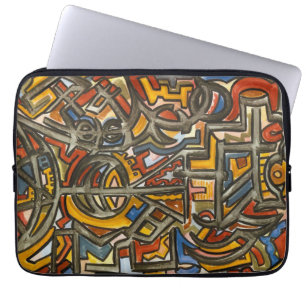 Capa Para Notebook Aguarela Símbolo-Moderna da arte da caverna