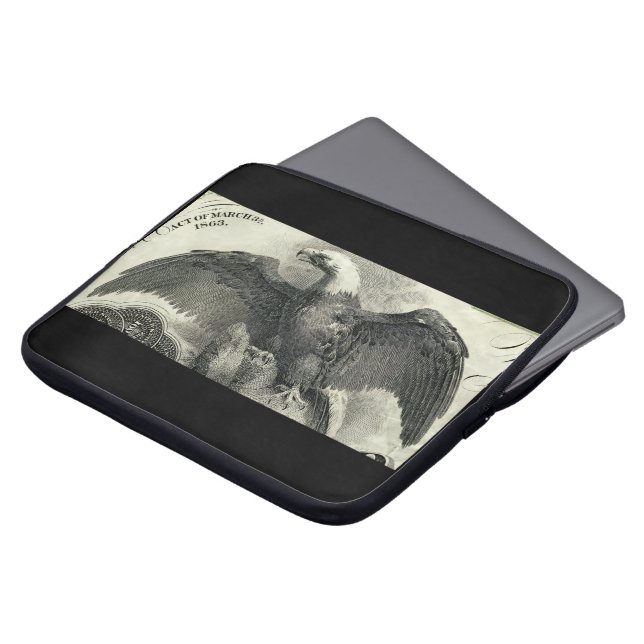 Capa Para Notebook Águia Americana (Frente Topo)