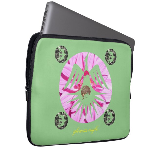 Capa Para Notebook águia gloriosa (Frente Esquerda)