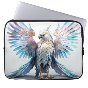 Capa Para Notebook Águia Metálica Iridescente