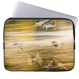 Capa Para Notebook Agulhas voadoras - abstrato