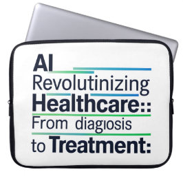 Capa Para Notebook AI Revolucionando a assistência médica