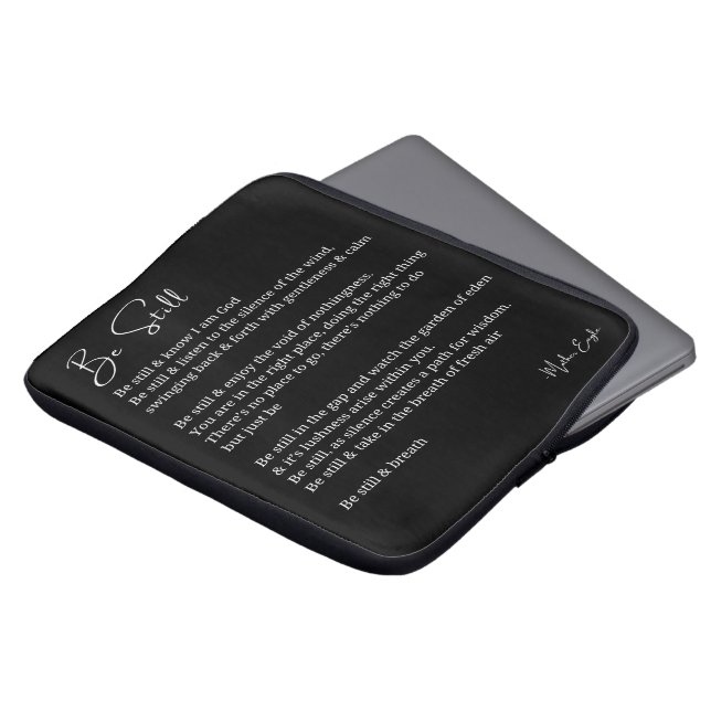 Capa Para Notebook Ainda conheço poesia negra branca (Frente Topo)