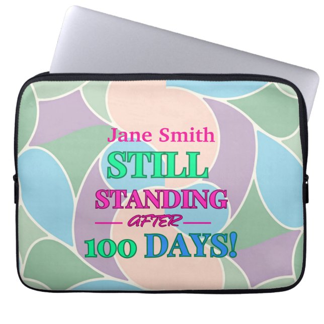 Capa Para Notebook Ainda Em Pé Após 100 Dias (Frente)