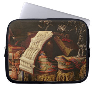 Capa Para Notebook Ainda vida com um livro da partitura