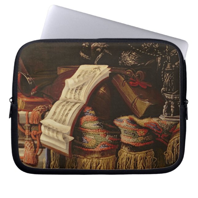 Capa Para Notebook Ainda vida com um livro da partitura (Frente)