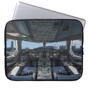 Capa Para Notebook Airbus A380 Cockpit