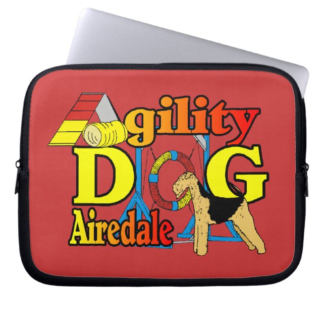 Capa Para Notebook Airedale_Agilidade (Frente)