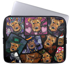 CAPA PARA NOTEBOOK AIREDALE TERRIER