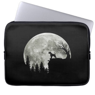 Capa Para Notebook Airedale Terrier Em Pássaros De Cachorro No Hallow
