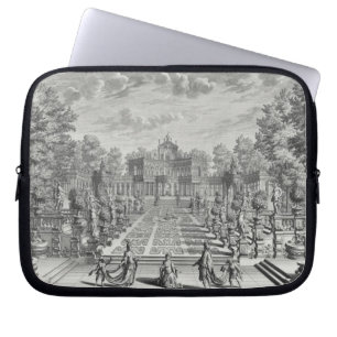 Capa Para Notebook Ajustando-se para uma ópera em um jardim, 'de
