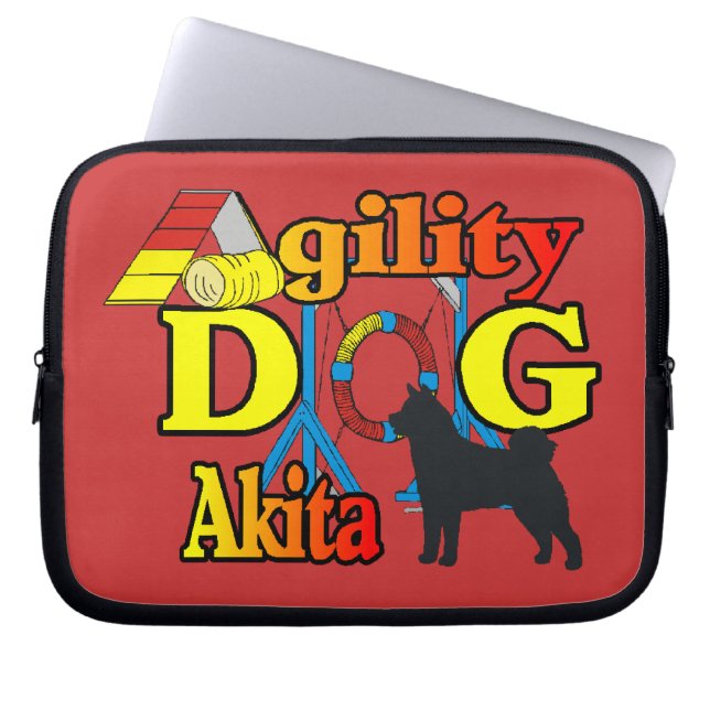 Capa Para Notebook akita_agilidade (Frente)