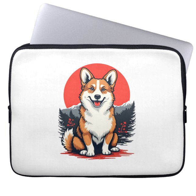 Capa Para Notebook Akita Inu Dog (Frente)