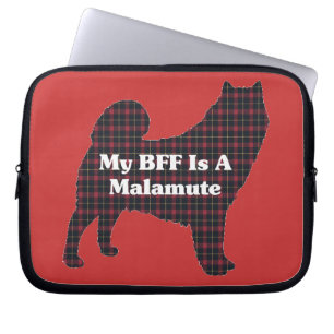 Capa Para Notebook Alaskan Malamute BFF