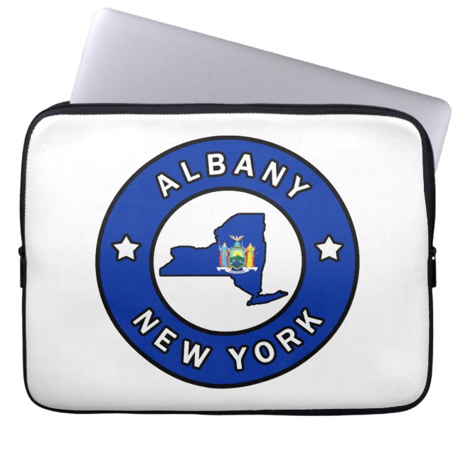 Capa Para Notebook Albany New York (Frente)