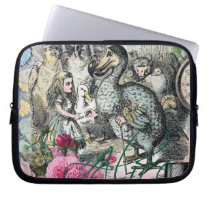 Capa Para Notebook Alice Classic Wonderland Dodo Arte Tenniel