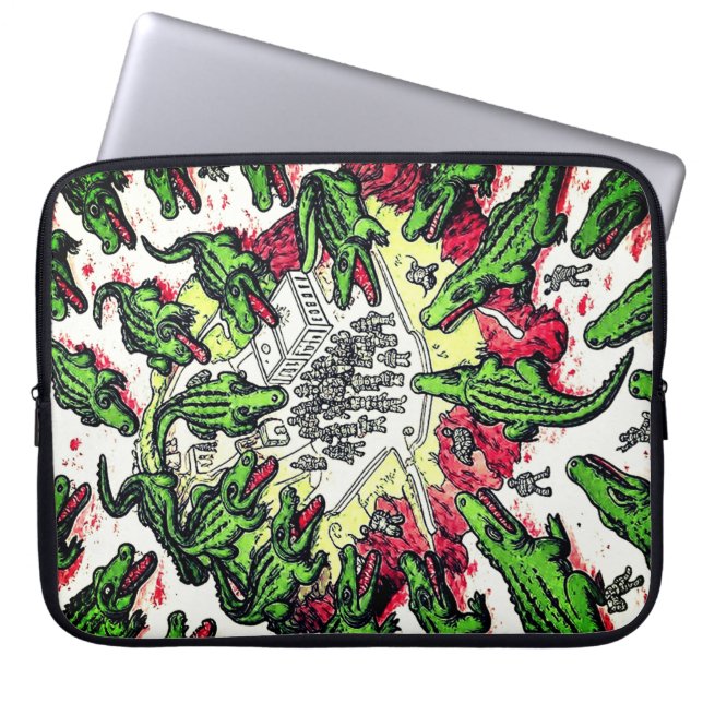 CAPA PARA NOTEBOOK ALIGATOR ALCATRAZ  (Frente)