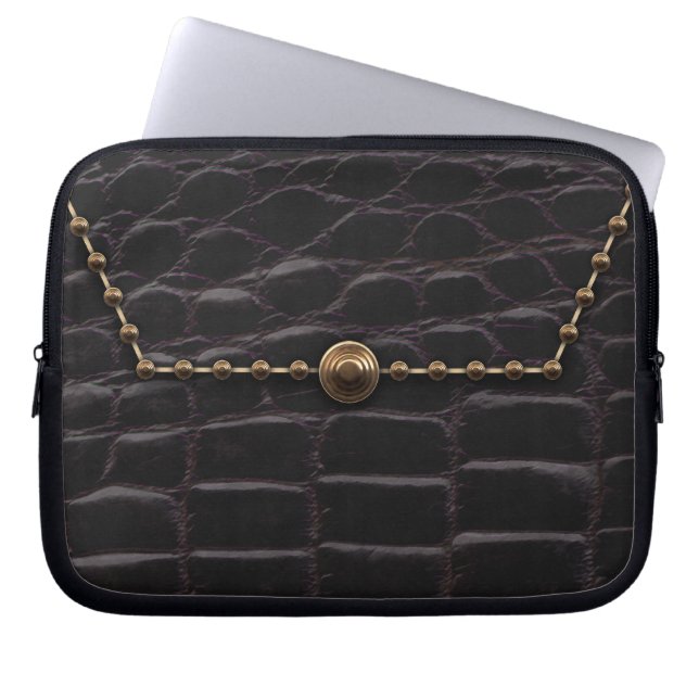 Capa Para Notebook Alligator Clutch Bag (Frente)