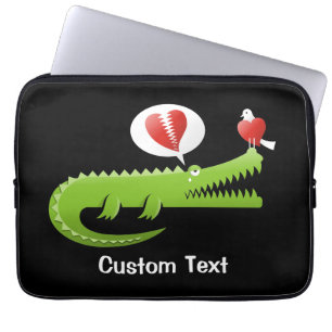 Capa Para Notebook Alligator na Bolsa de laptop do Amor