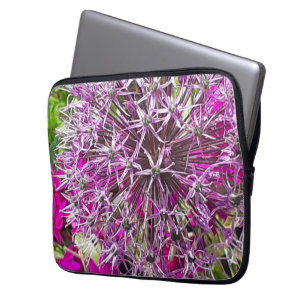 Capa Para Notebook Allium & Summer Flowers Eletrônicos Bag