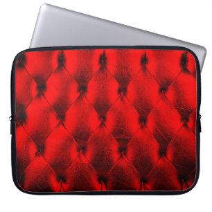 Capa Para Notebook Almofada de enchimento, Almofada vermelha de estof