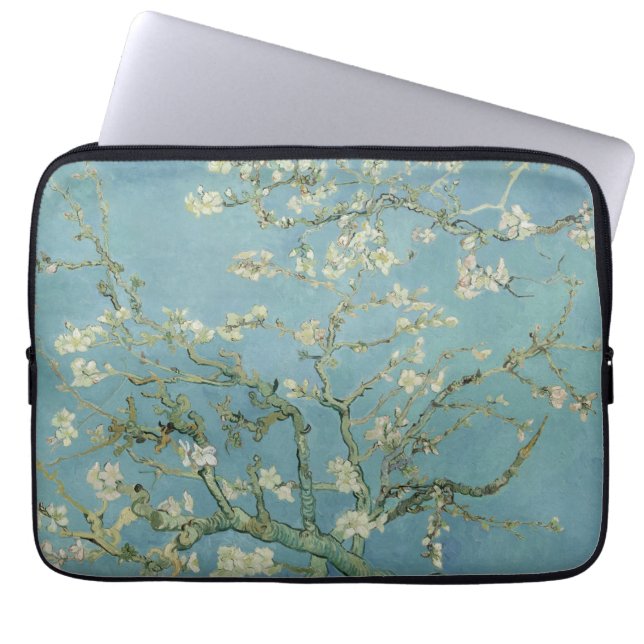 Capa Para Notebook Almond Blossoms de Vincent Van Gogh Fine Art (Frente)