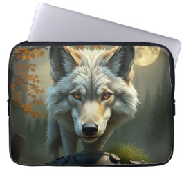 Capa Para Notebook „Alpha-Wolf – König der Wildnis“