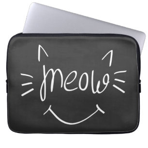 Capa Para Notebook Amante de Gatos Meow