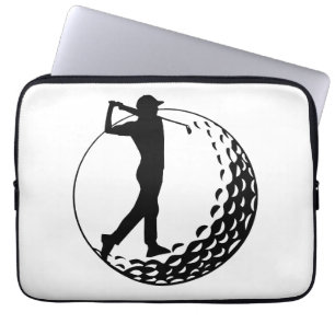 Capa Para Notebook Amante de golfe, golfista