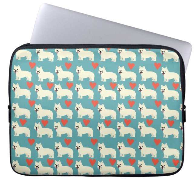 Capa Para Notebook Amante do Frenchie (Frente)