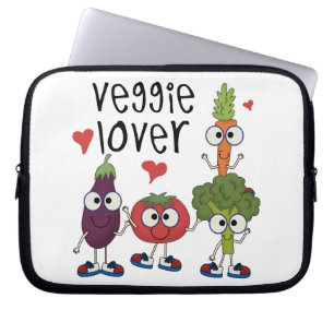 Capa Para Notebook Amante do vegetariano