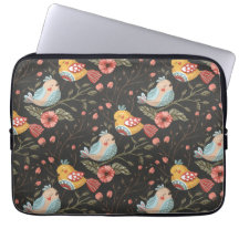 Amar Boho Birds Padrão Floral