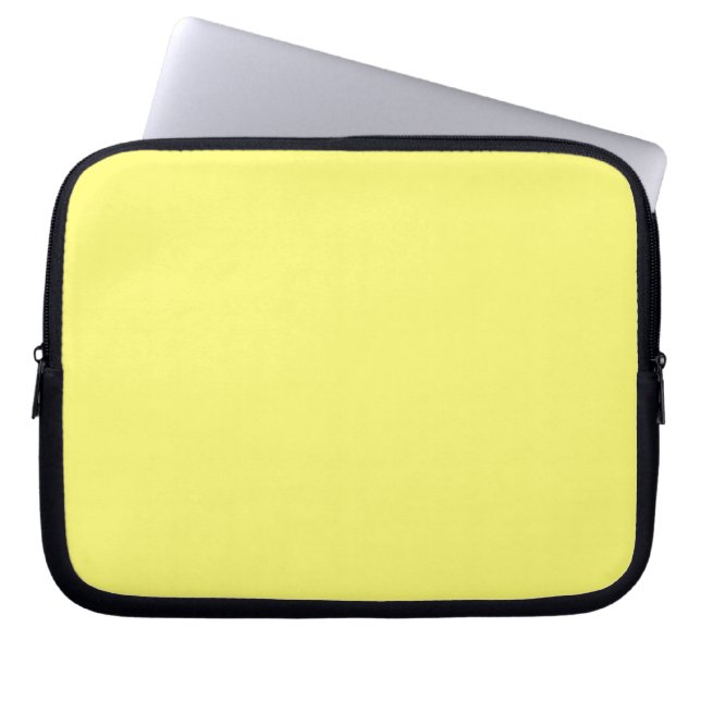 Capa Para Notebook Amarelo-Manteiga (Frente)