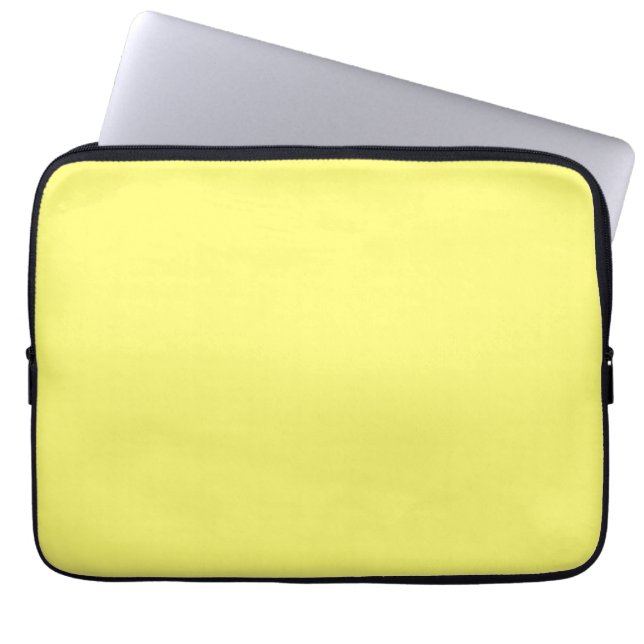 Capa Para Notebook Amarelo-Manteiga (Frente)