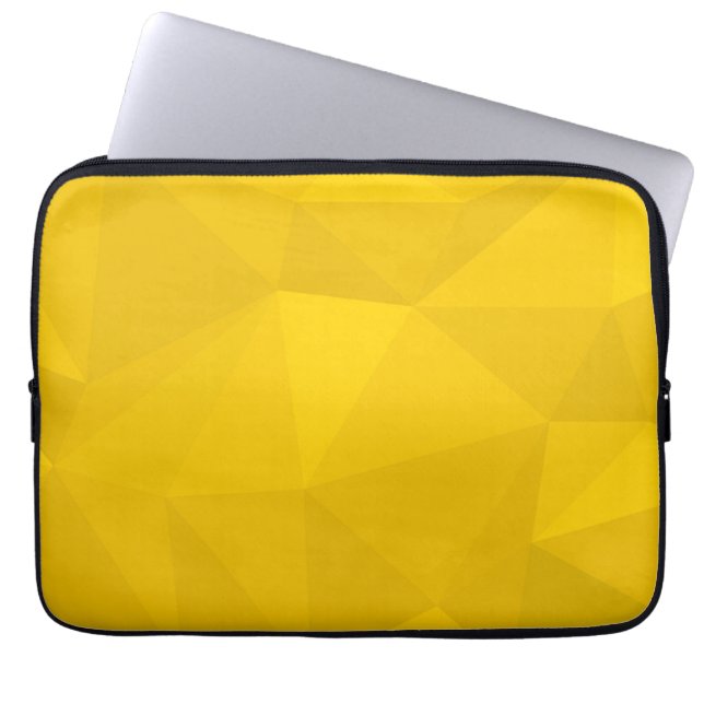 Capa Para Notebook Amarelo, moderno, legal, tendências, arte geométri (Frente)