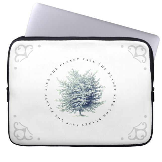 Capa Para Notebook Ambiente Clássico Salve a Árvore Planeta (Frente)