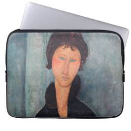 Capa Para Notebook Amedeo Modigliani - Mulher com Olhos Azuis