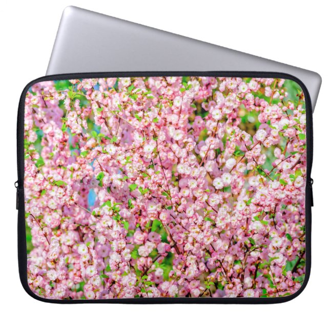 Capa Para Notebook Ameixa de Flor (Frente)