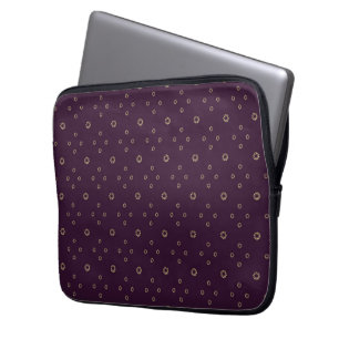 Capa Para Notebook Ameixa Zínia Dourada Sol