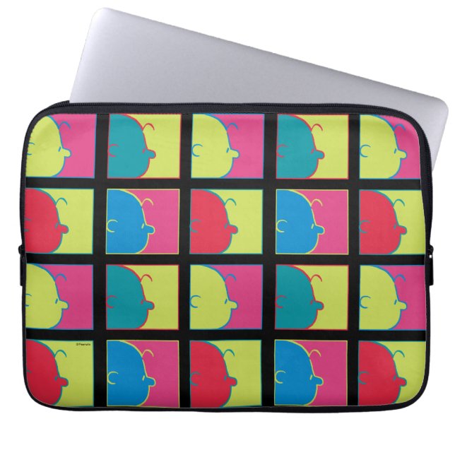 Capa Para Notebook Amendoins | Modern Pop Art Charlie Brown (Frente)