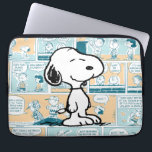 Capa Para Notebook Amendoins | Padrões de banda desenhada Snoopy<br><div class="desc">Snoopy é o amoroso bicho de estimação de Charlie Brown na tira cômica Peanuts de Charles M. Schulz. Veja este design de amendoins bonitinho com Snoopy em um padrão de banda desenhada.</div>