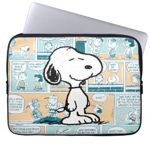 Capa Para Notebook Amendoins   Padrões de banda desenhada Snoopy