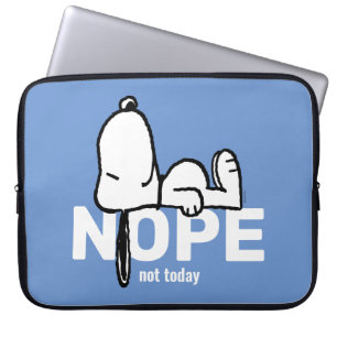 Capa Para Notebook Amendoins Snoopy Hoje Não