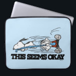 Capa Para Notebook Amendoins | Snoopy & Linus<br><div class="desc">Veja este design de amendoins divertido com Snoopy e Linus.</div>