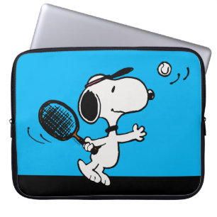 Capa Para Notebook Amendoins   Snoopy Plays Tênis